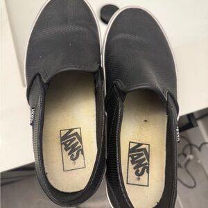 Vans Classic Black Slip-On Sneakers